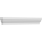 Ekena Millwork 120" Bottom Width x 122 1/2" Top Width x 5 1/2"H x 1 3/4"P Stockton Crosshead CRH06X120ST - alternate 5